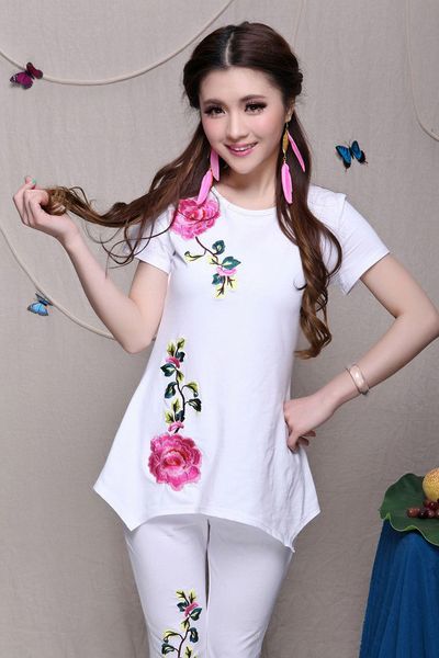 Đồ bộ nữ hoa lá - 1546