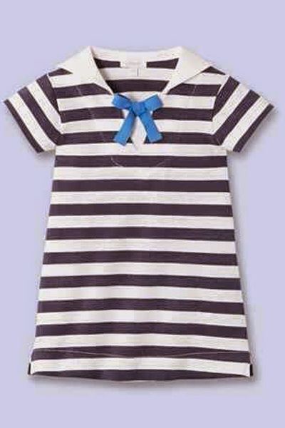 Đầm sọc thủy thủ baby - mc099 ms1159