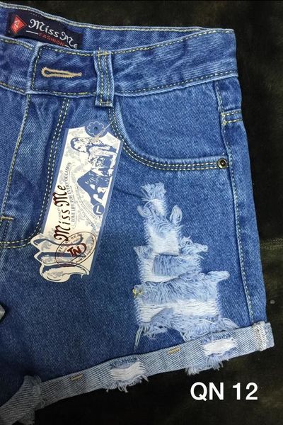 Quần short jean nữ - qs 12