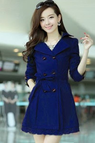 Áo khoác kaki phối ren lucy - mc225 ak0166