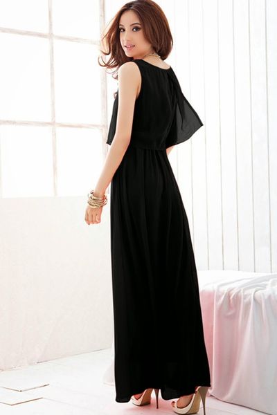 Đầm maxi croptop huxu - 1379