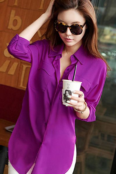 Sơ mi xẻ tà cao - 1650