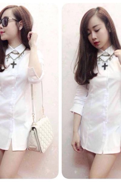 Bảo bình 0 sơ mi dáng dài