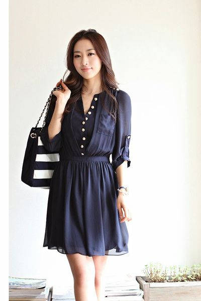 Đầm dạo phố cầu vai - 0731