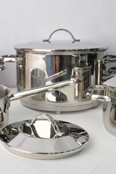 Bộ nồi inox kitchinox hàn quốc kitchinox 3 đáy dùng được bếp từ