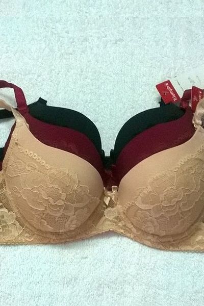 Atp09 - áo triump ren dưới 3/4 đen pourmoi