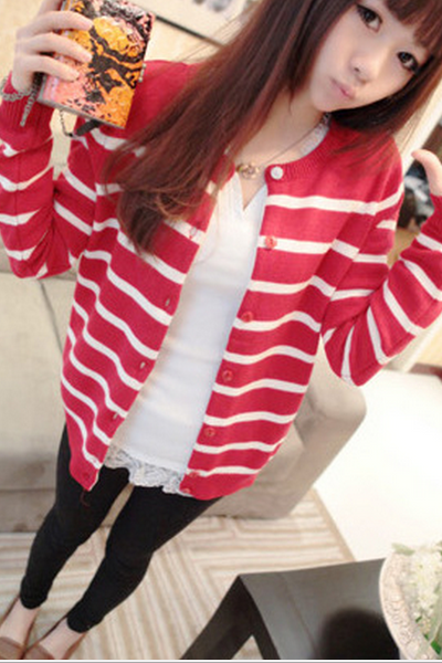 Áo dài tay phối ren công sở