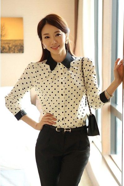 Chuyên sỉ sơ mi cổ gợn sóng