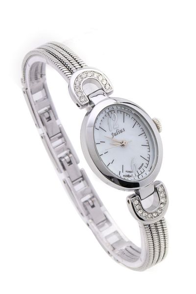 Đồng hồ julius ju962 màu trắng xinh xắn