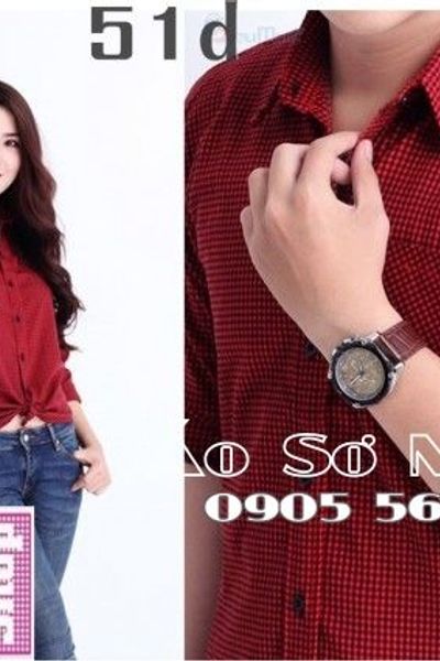 Áo sơ mi cặp mẫu 51d
