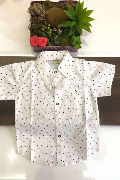 105 sơ mi đại bé trai không phối ri 6 size 7-12