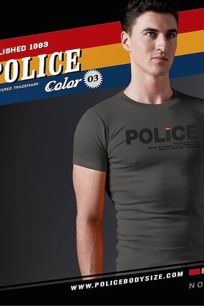 Áo thun police thái lan