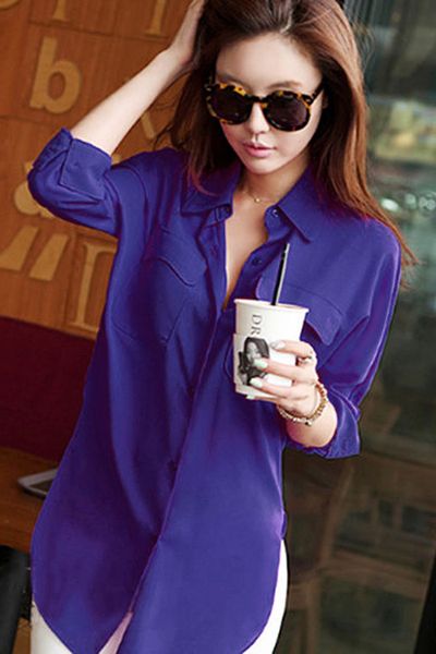 Sơ mi xẻ tà cao - 1650