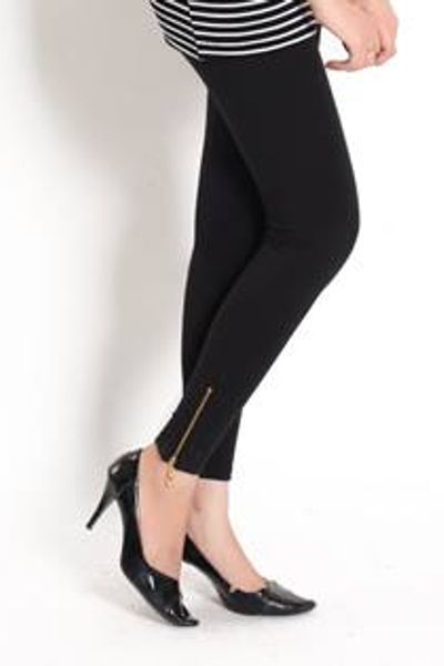 Legging thun khóa kéo