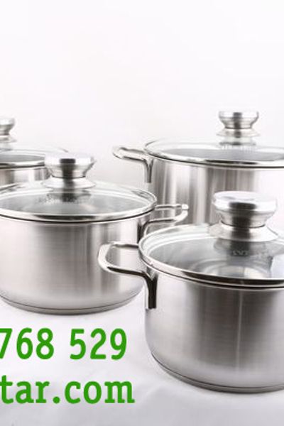 Bộ nồi inox fivestar 4 maylay new