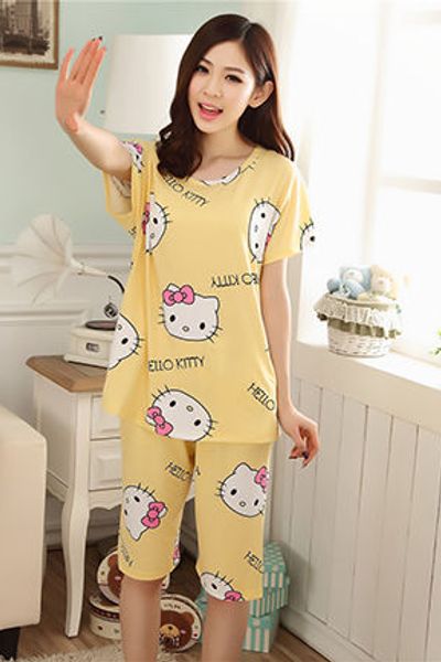 Đồ bộ mặc nhà hello kitty- mã sản phẩm 10472