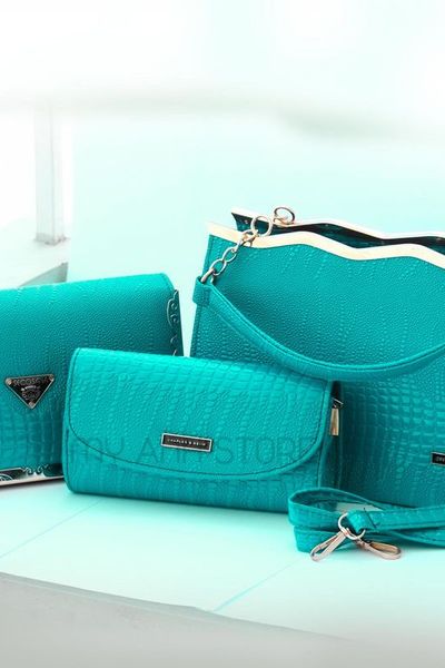 Set 3 túi xách kẹp sóng đủ màu