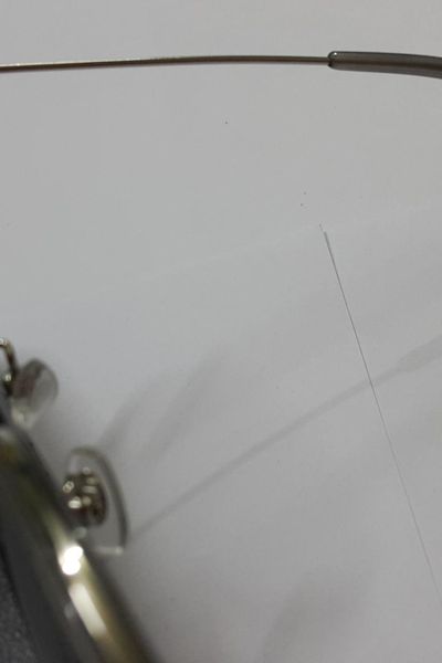 Kính ngố gọng tròn kim loại cực độc đẹp - hn150
