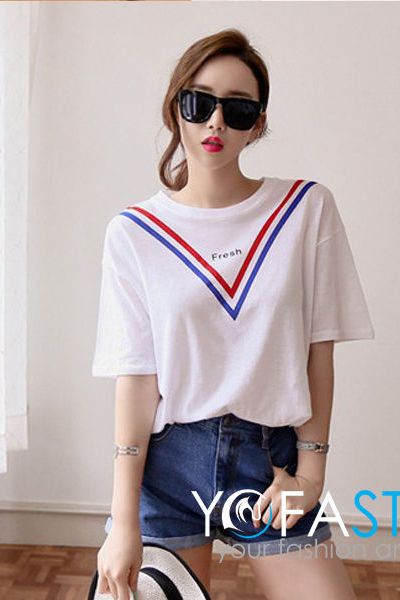 Áo thun nữ đơn giản trẻ trung giá xưởng