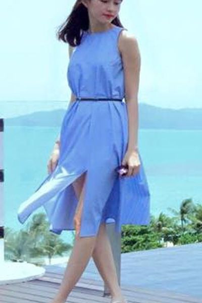 Đầm xẻ tà thu thảo - 1468
