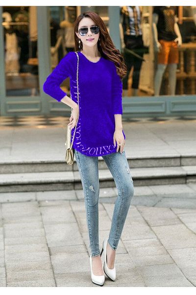 Áo len cực mịn đủ màu thời trang - ak7025