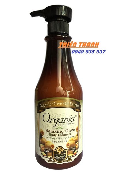 Sữa tắm olive organia