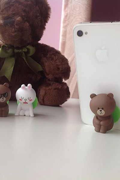 Giá đỡ gấu brown và thỏ cony cute