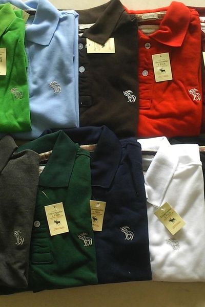 Áo thun nam cổ trụ