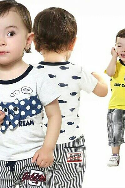 Bộ gymboree lửng thêu mèo bbt-642b-72