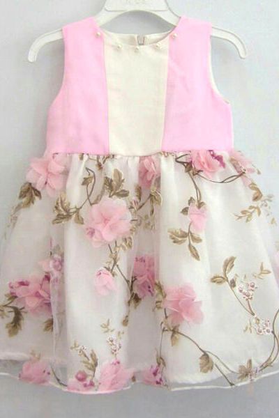 A17510 - đầm ren 3d hoa nổi nexxiri 8size 80-150