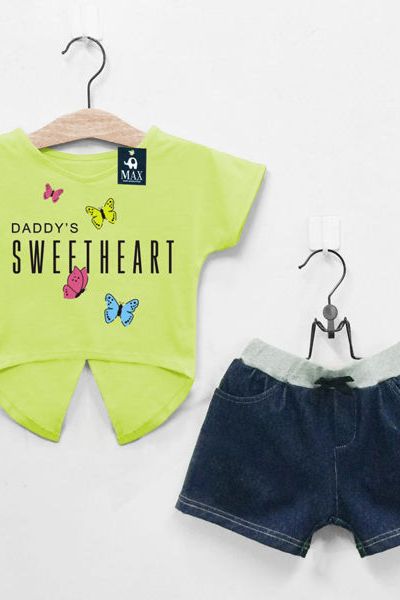 A17303 - bộ bé gái bướm áo thun cotton 4c quần jean thun maxri 8size 1-8
