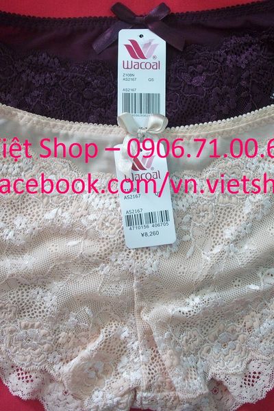 Qw01 quần váy wacoal ren da