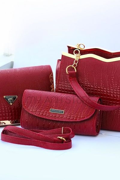 Set 3 túi xách kẹp sóng đủ màu