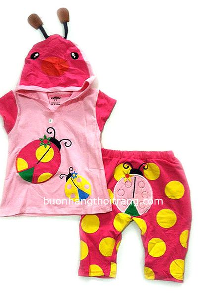 Bộ thun cumm thêu đắp con bọbg1051