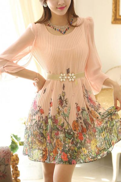 Chuyên sỉ đầm xòe dập ly
