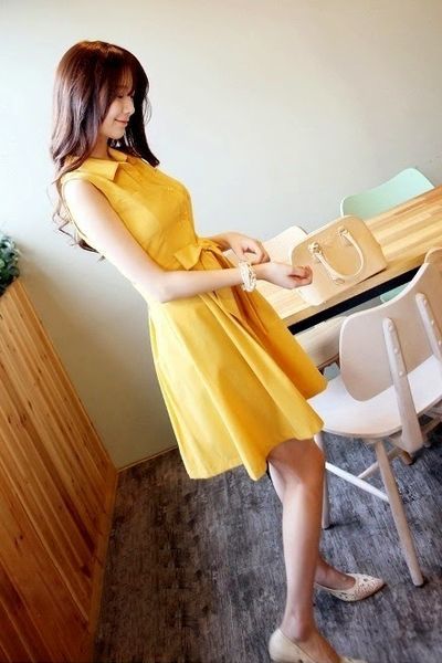 Đầm somi thắt eo andrea - 0439