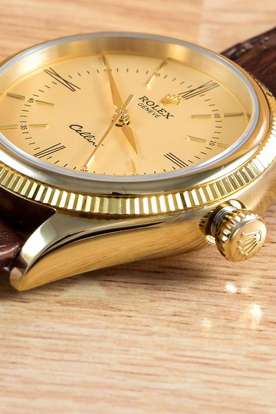 Đồng hồ quai da nam rolex