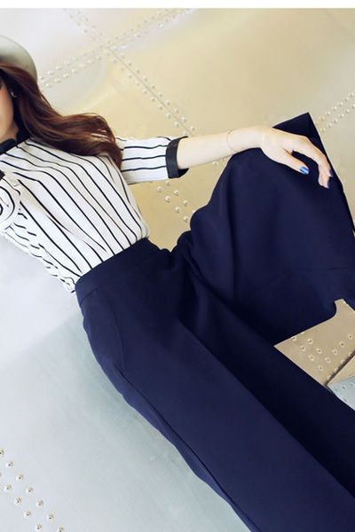Quần culottes xếp ly - 1446