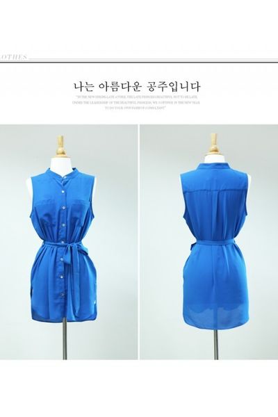 Áo voan xẻ tà av0951