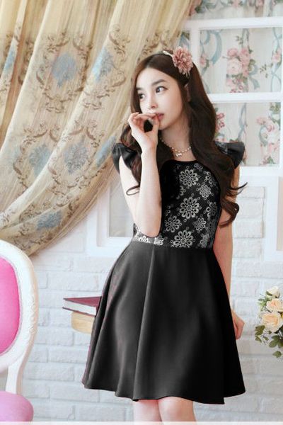 Đầm phối ren 1534