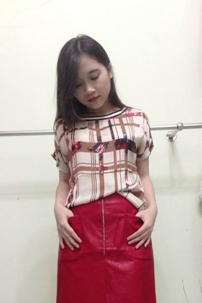 Áo sọc thái voan
