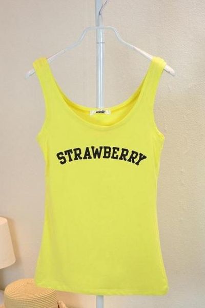 Áo sát nách straw berry hàng chất chuẩn