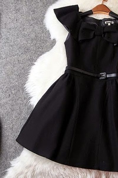 Đầm ribbon đính nơ - 1152