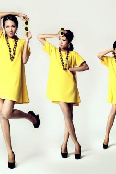 Đầm voan 02 lớp oversize - mc135 ms0890