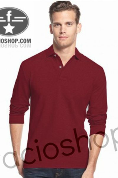 chuyên sỉ - lẻ áo thun polo tay dài nam facioshop