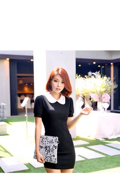 Chuyên sỉ đầm thun hàn quốc grf33