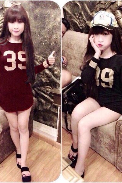 Đầm thun da cá