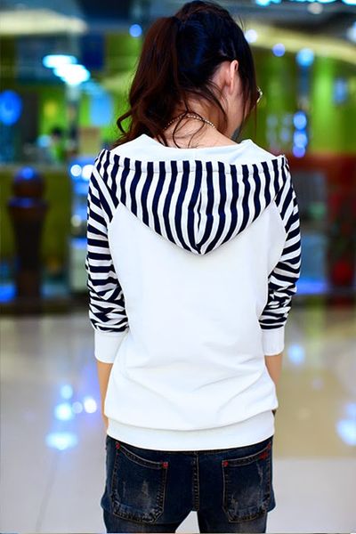 Áo khoác nữ phối sọc - ak0185
