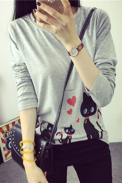 Áo thun 4 chiều 25k con mèo sml