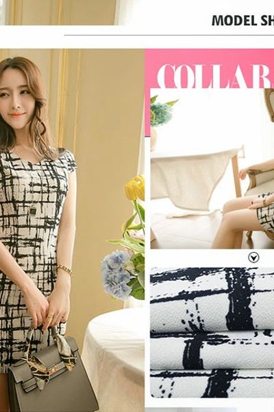 Đầm công sở caroline - 0570